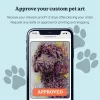Abstract Dog Portrait