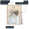 Retrato Personalizado De Gato — regalo personalizado para él