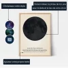 Affiche Dart Nouvelle Lune — affiche artistique personnalisée