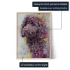 Portrait Abstrait pour Chien Personnalisé