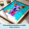 Ritratto pop art con cane