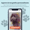 Ritratto personalizzato astratto del cane