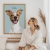 Custom Pet Portrait — personalised pet portrait gift