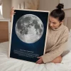 Affiche de Pleine Lune — affiche artistique personnalisée