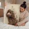 Ritratto personalizzato del cane — regalo personalizzato per lui