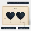 Dubbel Stjarnkarta For Mamma — personlig stjärnkarta poster