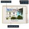 Custom House Illustration — personalised art print