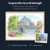 Dove tutto è iniziato – Ritratto personalizzato ad acquerello