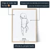 Cuadro Nacimiento Bebe — impresión artística personalizada