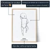 Affiche De Naissance — cadeau personnalisé bébé et famille