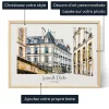 Illustration Personnalisee De Votre Maison — cadeau personnalisé pour lui