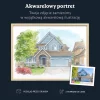 Tam, gdzie wszystko się zaczęło - personalizowany obraz ze zdjęcia - akwarela