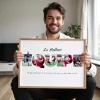 Collage photo de Lettres pour équipe sportive (2)