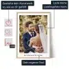 Personalisierte Fotowandkunst — personalisierter Foto-Wandkunst-Druck - Schweiz