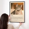 MAIN_IT Poster con la definizione di Gatto