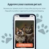 EN_06_The Royal Couple – Custom Cat Portrait