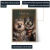 FR_01_Couple Royal – Portrait Personnalisé d'animaux de compagnie