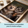 FR_05_Couple Royal – Portrait Personnalisé d'animaux de compagnie
