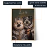 IT_01_Royal Couple – Ritratto Personalizzato di animali domestici