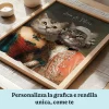 IT_05_Royal Couple – Ritratto Personalizzato di Gatti
