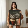 MAIN_ES_Pareja Real – Retrato Personalizado de Gatos