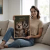 MAIN_IT_Royal Couple – Ritratto Personalizzato di animali domestici