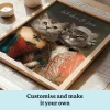 UK-AUS_05_The Royal Couple – Custom Cat Portrait
