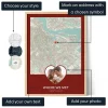 Map Of Where We Met — personalised map of where you first met