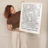 Początek Wspaniałej Przygody — personalizowany plakat artystyczny
