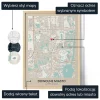 Mapa Plakat — personalizowany plakat artystyczny