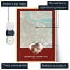 Mapa Pierwszego Spotkania — personalizowany plakat artystyczny