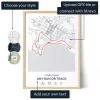 AU_01_Custom Route Map Poster