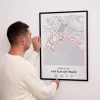 MAIN_AUS_Custom Route Map Poster