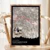 MAIN_CH_Marathon-Kartenposter: Paris