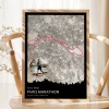MAIN_UK_Paris Marathon Map Poster