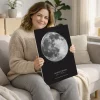 Personalized Moon Phase Aluminum Print