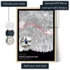 UK_01_Paris Marathon Map Poster