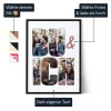 Collage Kunstwerk Du Und Ich — personalisierter Kunstdruck - Schweiz