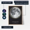 Cuadro De Luna — impresión personalizada fase lunar