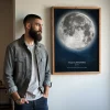 Luna de Nacimiento — impresión personalizada fase lunar