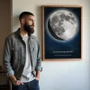 Luna Di Nascita — stampa personalizzata della fase lunare