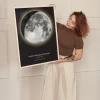 Personalizowana Faza Księżyca — personalizowany plakat fazy księżyca
