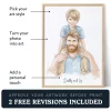 EN_01_Custom-Daddy-and-Me-Portrait-from-Photo