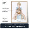 ES_01_Retrato-personalizado-Papa-y-yo-a-partir-de-una-foto